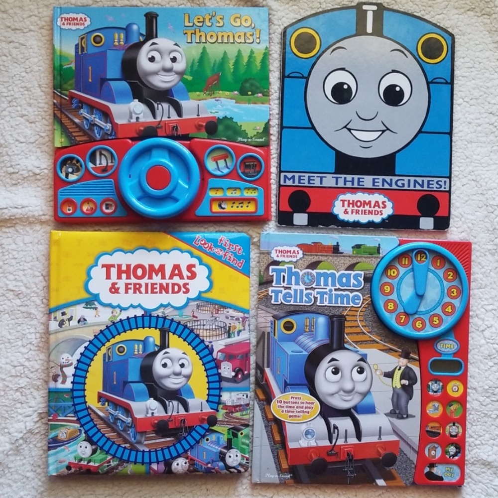 Thomas & Friends books (set of 4)